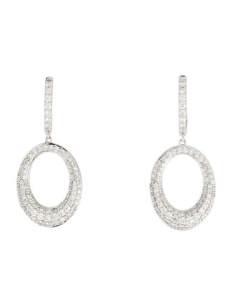 Earrings 14K 1.00ctw Diamond Drop Earrings