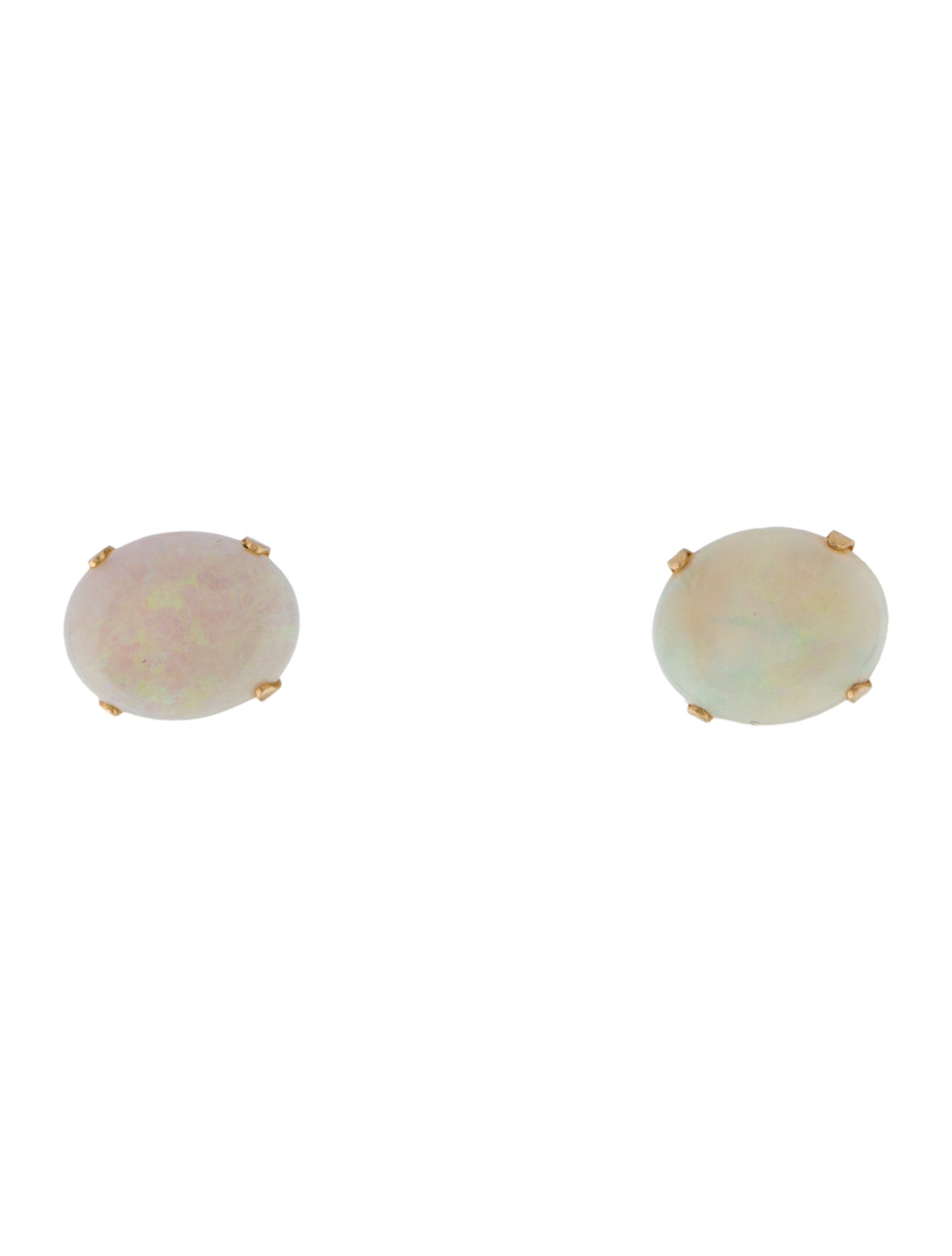Earrings 14K Opal Stud