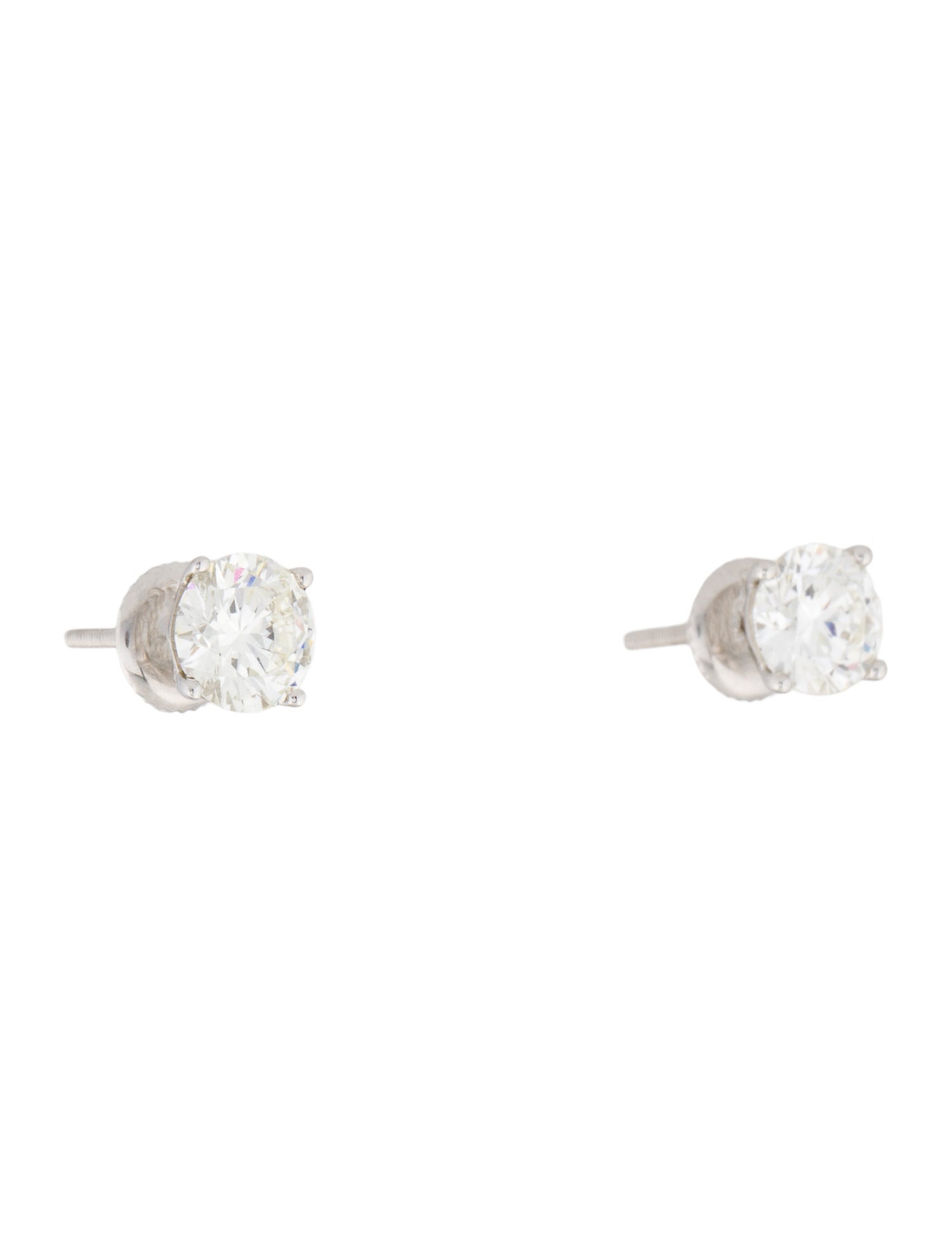 Earrings 14K 2.03ctw Lab-Grown Diamond Stud Earrings