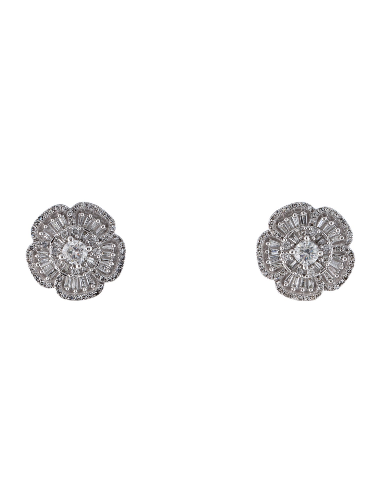 Earrings 14K 1.00ctw Diamond Stud Earrings