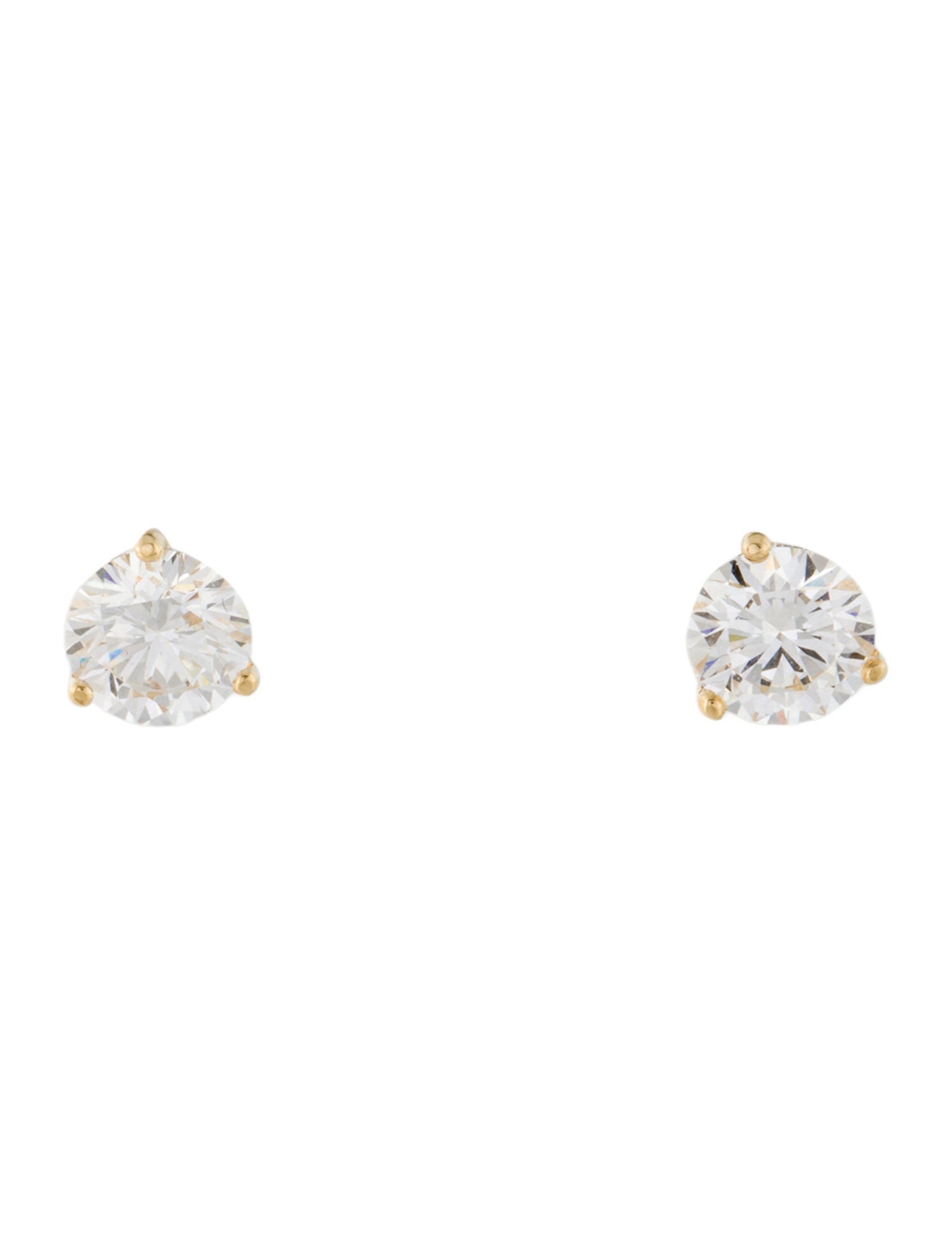 Earrings 18K 2.00ctw Lab-Grown Diamond Studs