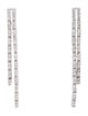 Earrings 14K Diamond Linear Drop Earrings