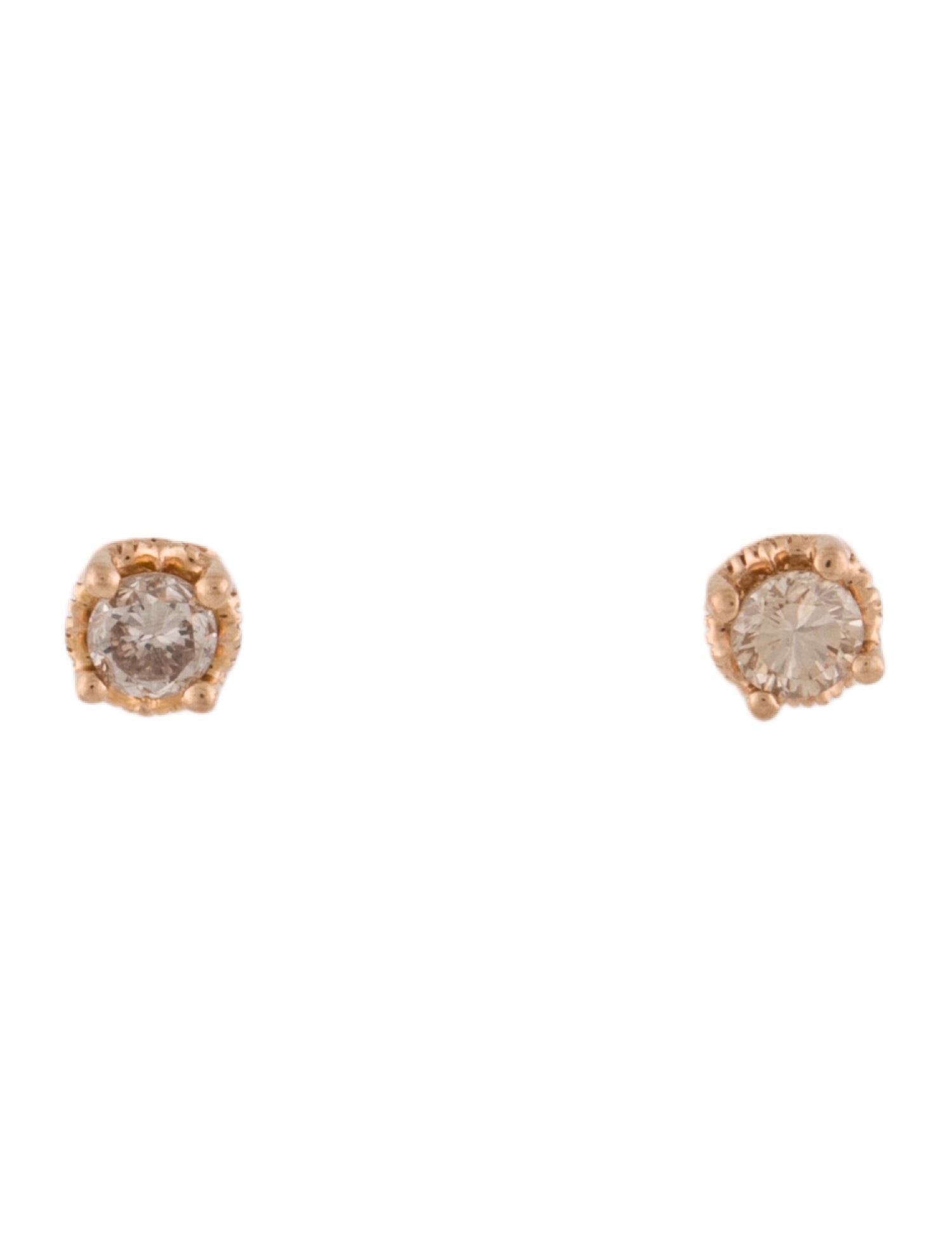 Earrings 14K Diamond Stud Earrings
