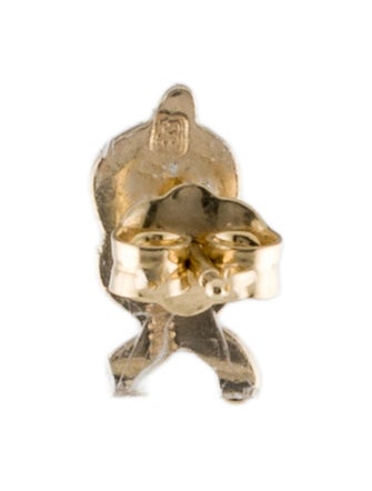 Sydney Evan 14K Diamond 'XO' Single Stud Earring