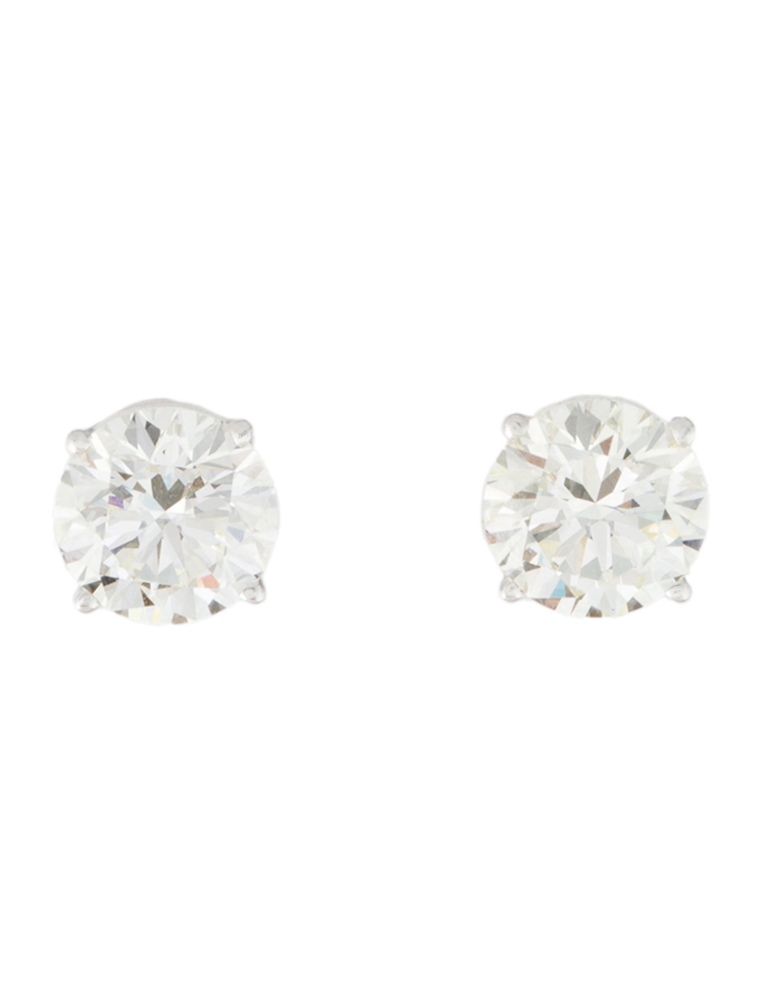 Earrings 14K 4.00ctw Lab-Grown Diamond Stud