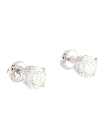 Earrings 14K 2.00ctw Lab-Grown Diamond Stud Earrings
