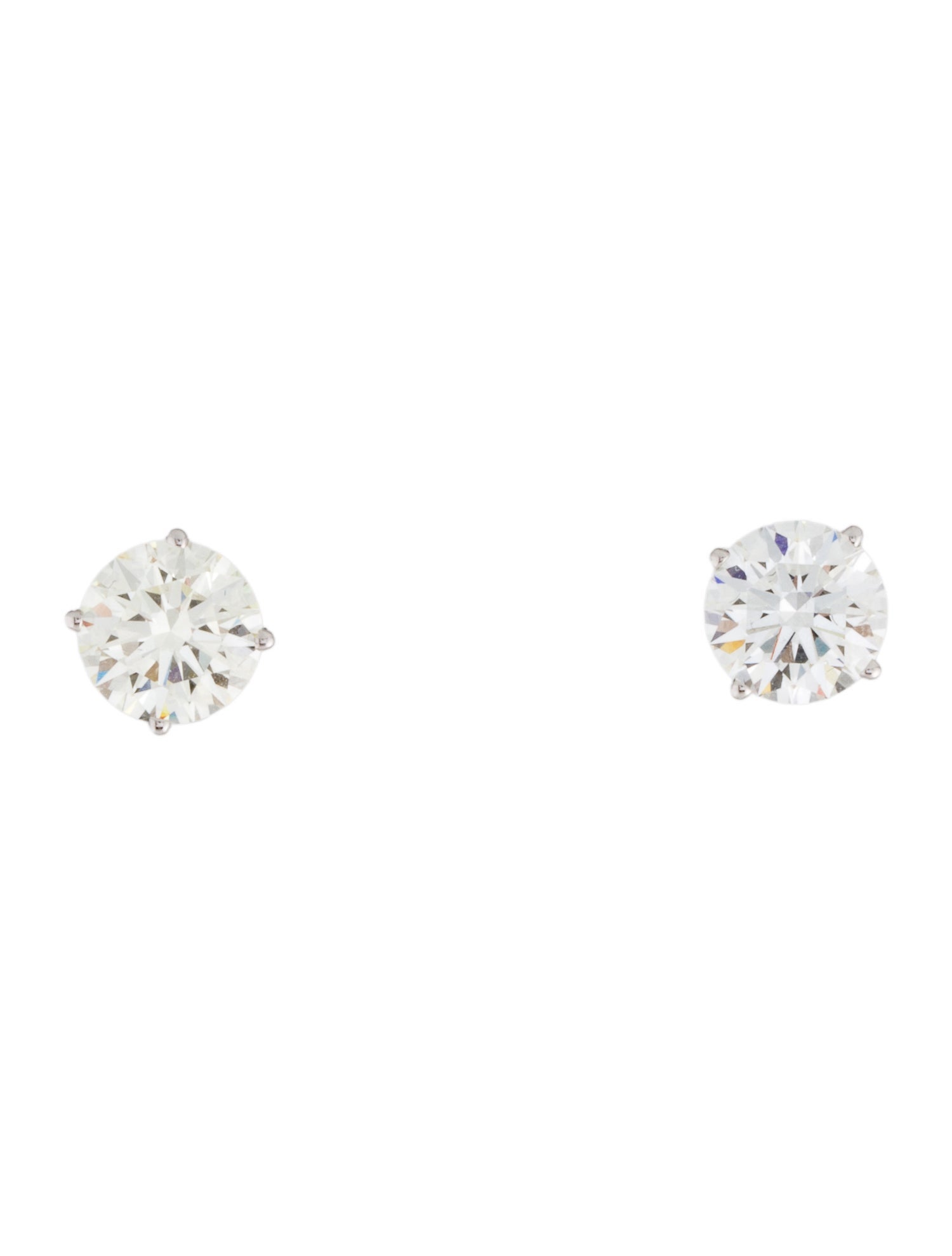 Earrings 14K 3.50ctw Lab-Grown Diamond Stud Earrings