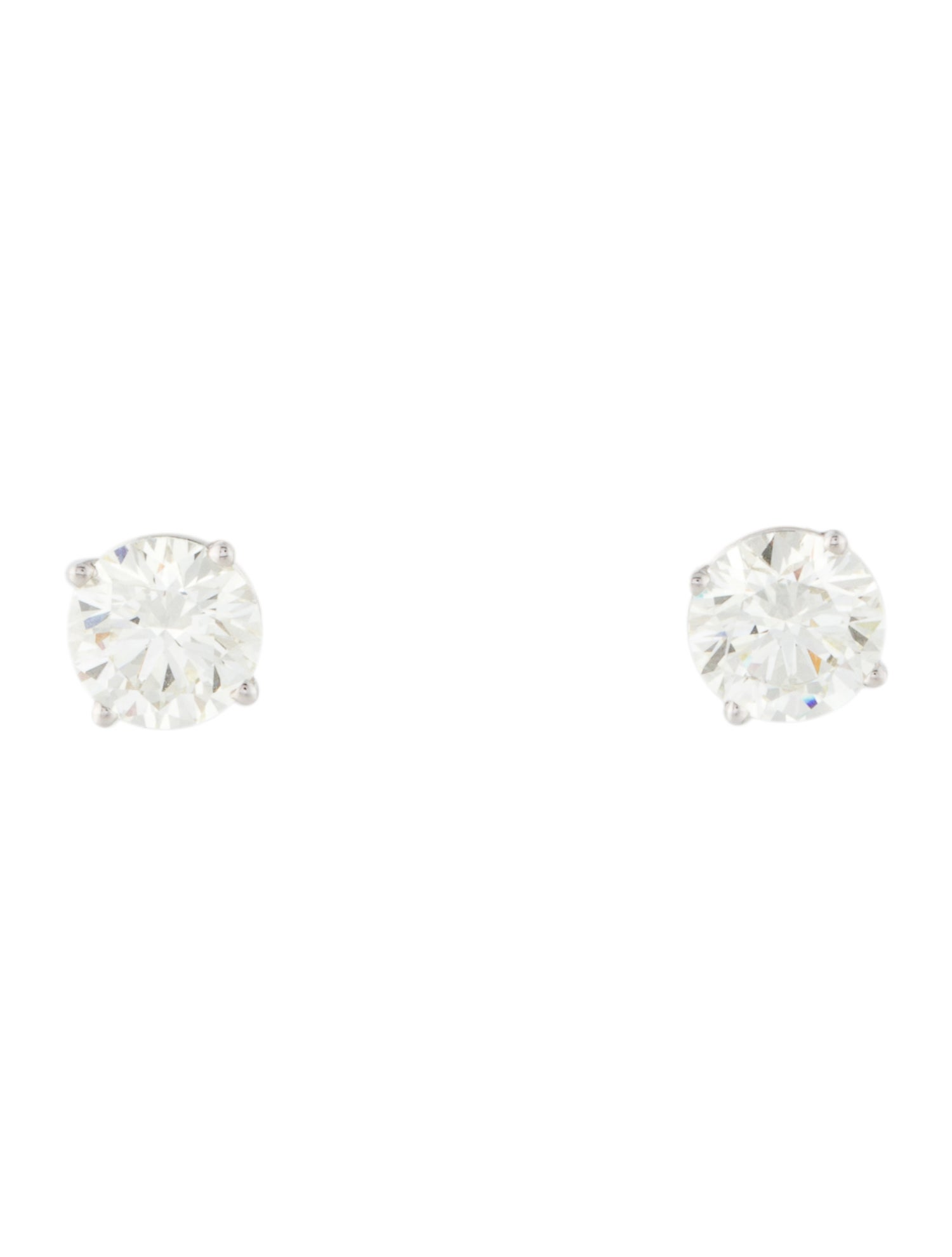 Earrings 14K 2.00ctw Lab-Grown Diamond Stud Earrings