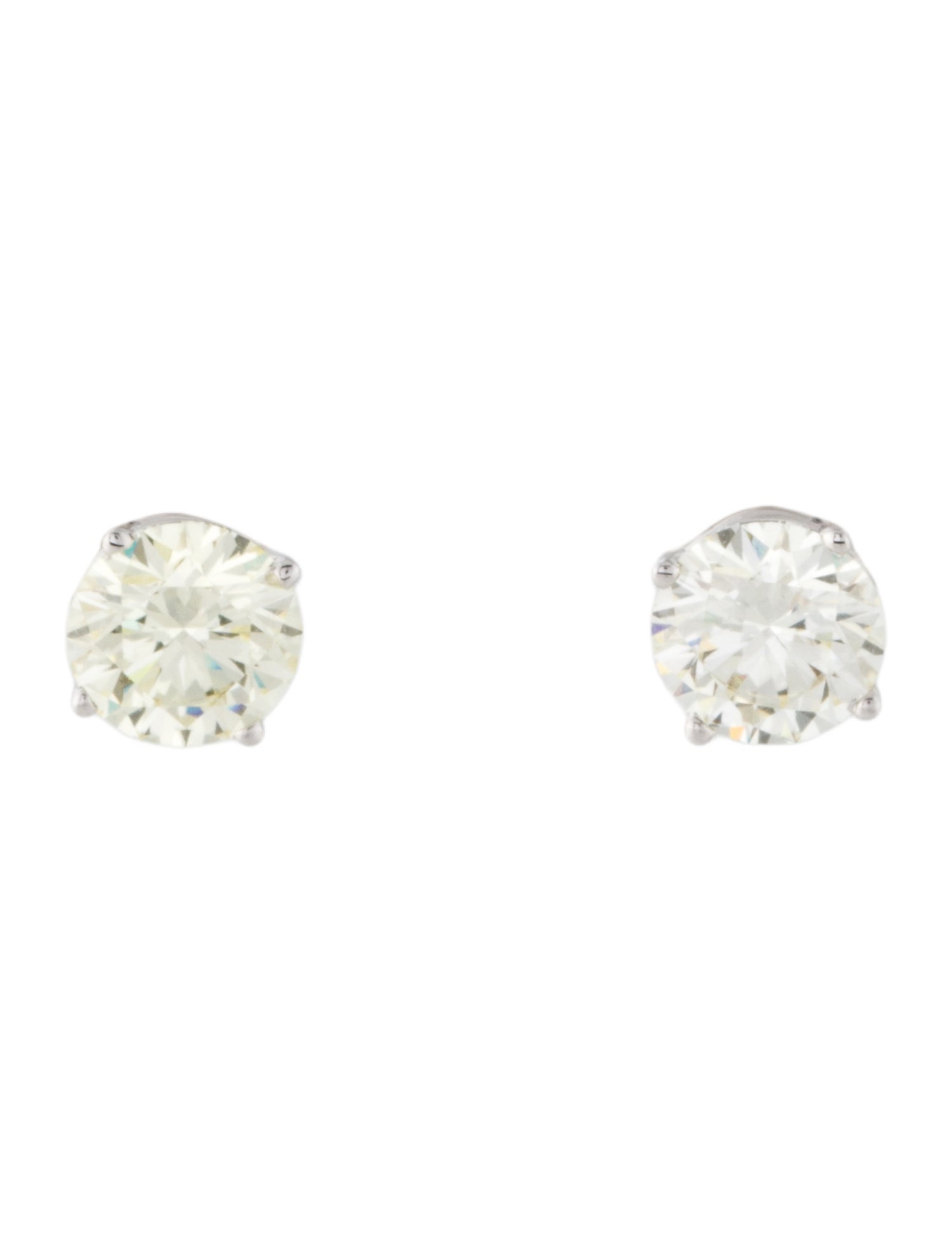 Earrings 14K 2.00ctw Lab-Grown Diamond Stud Earrings