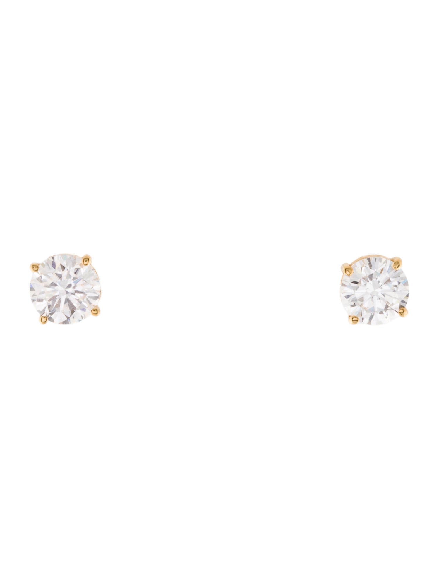 Earrings 14K 1.35ctw Lab-Grown Diamond Stud Earrings