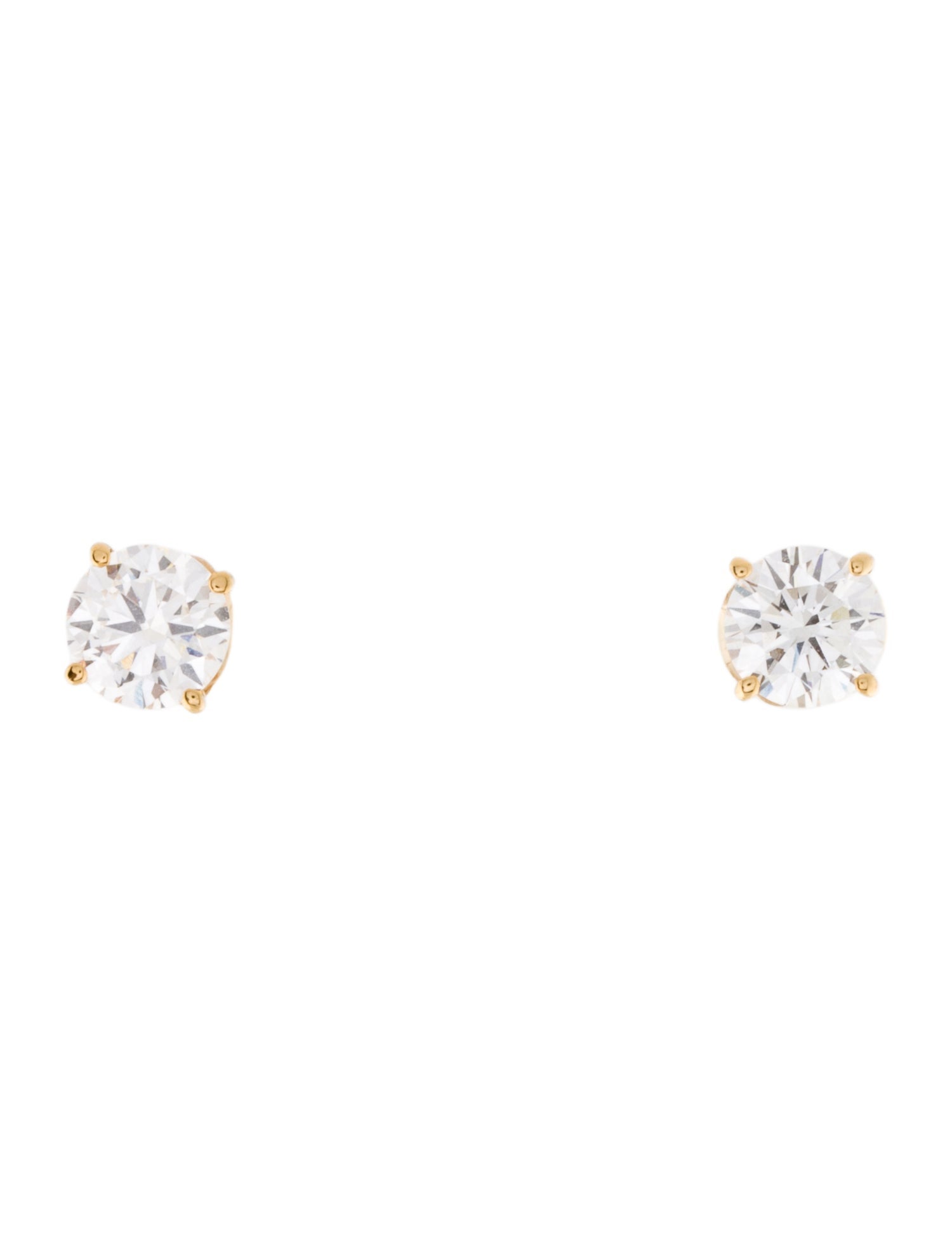 Earrings 14K 1.43ctw Lab-Grown Diamond Stud Earrings