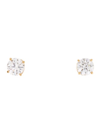 Earrings 14K 1.43ctw Lab-Grown Diamond Stud Earrings