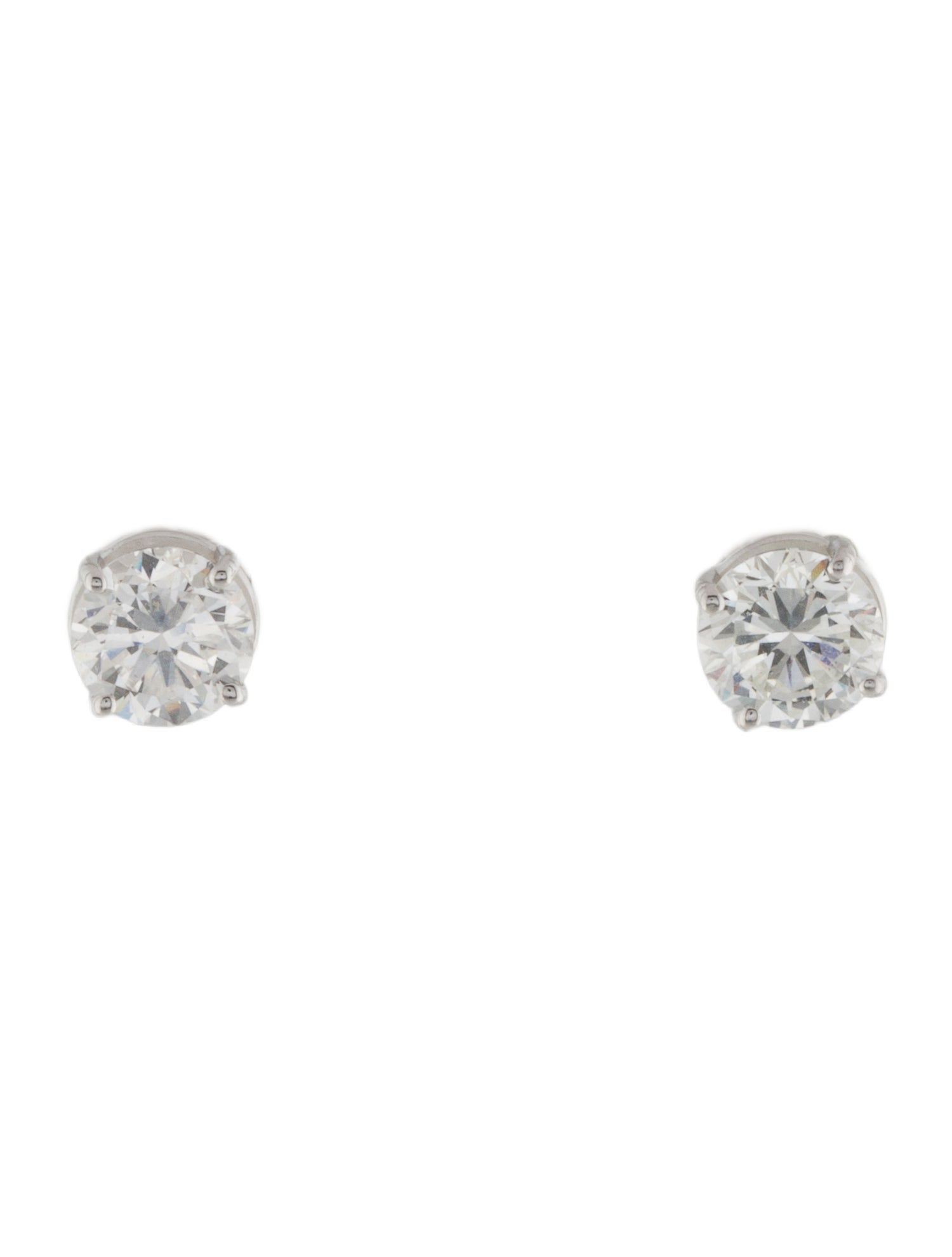 Earrings 14K 1.71ctw Lab-Grown Diamond Stud Earrings