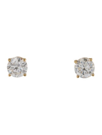 Earrings 14K 1.38ctw Lab-Grown Diamond Stud Earrings