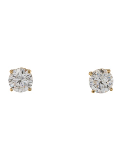 Earrings 14K 1.38ctw Lab-Grown Diamond Stud Earrings