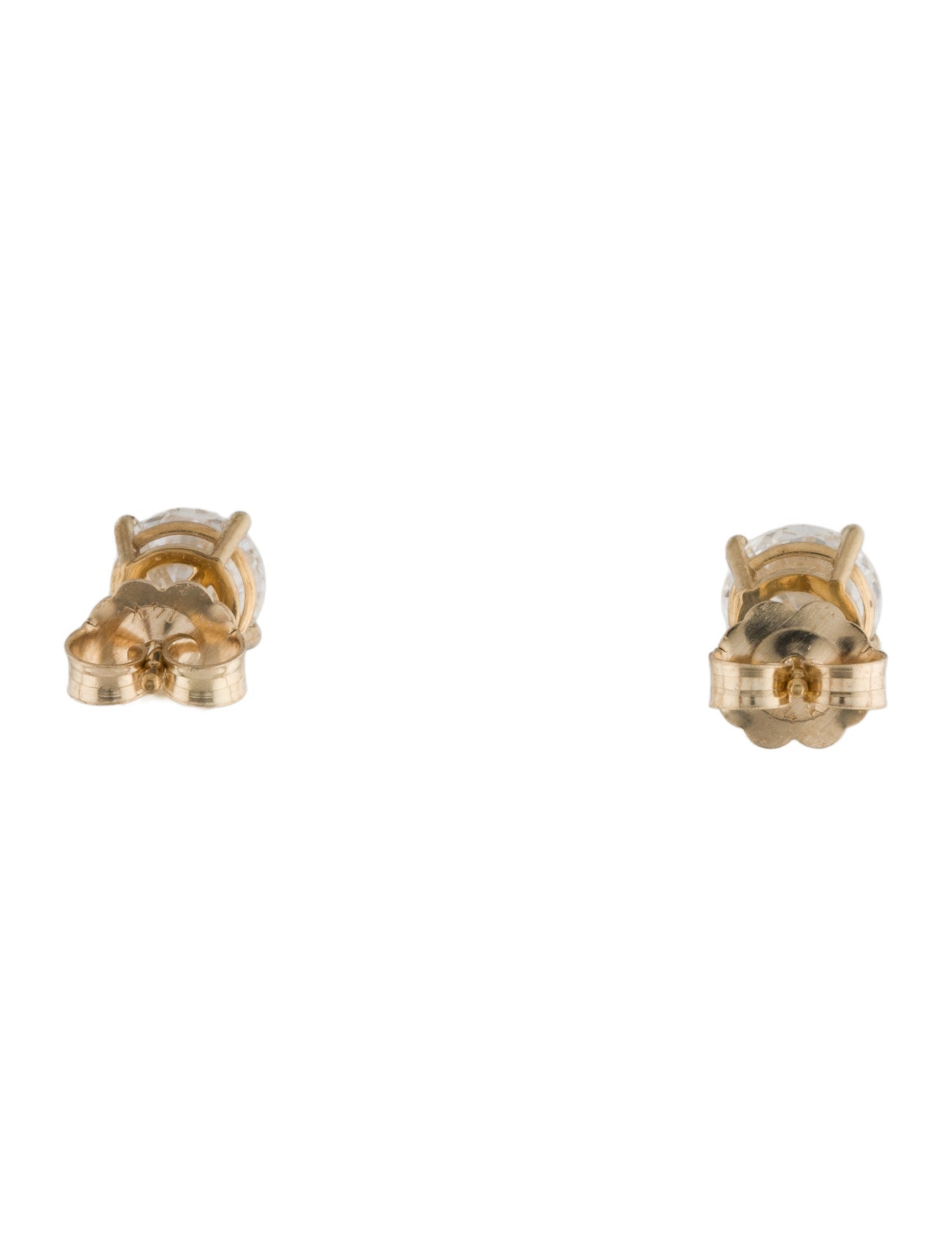Earrings 14K 1.40ctw Lab-Grown Diamond Stud Earrings