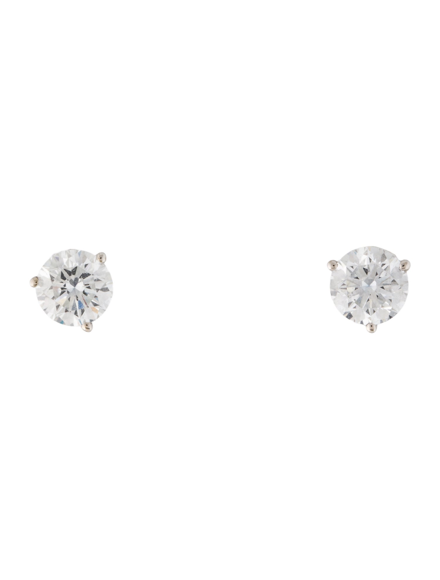 Earrings 14K 1.82ctw Lab-Grown Diamond Stud Earrings