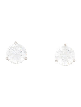 Earrings 14K 1.89ctw Lab-Grown Diamond Stud Earrings