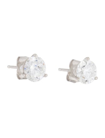 Earrings 14K 1.89ctw Lab-Grown Diamond Stud Earrings