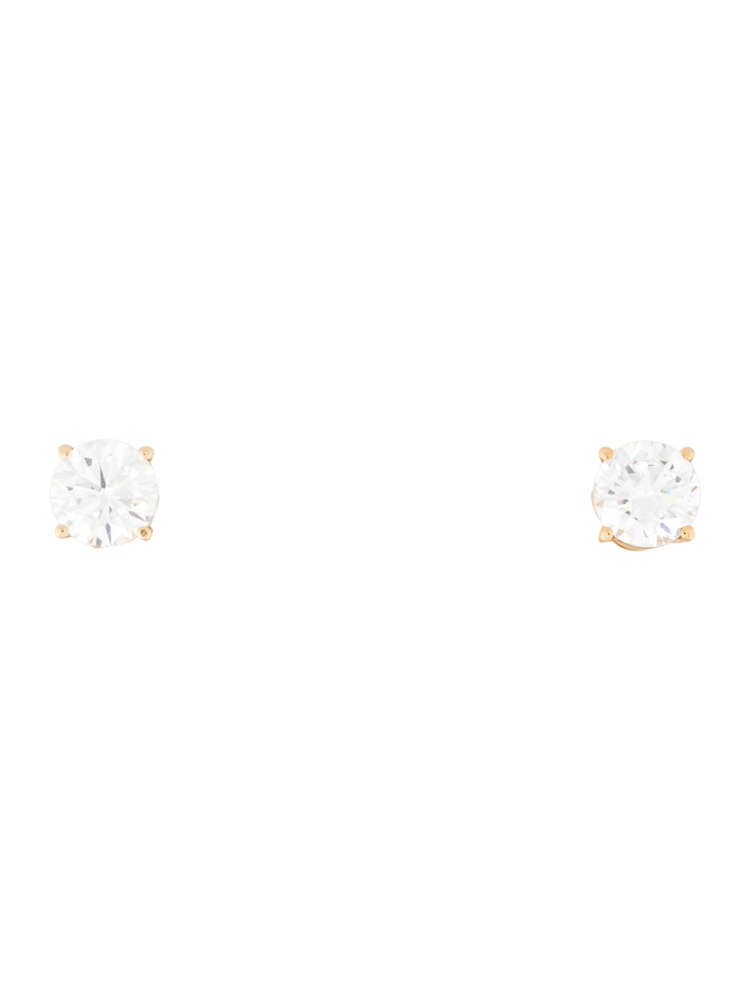 Earrings 14K 1.42ctw Lab-Grown Diamond Stud Earrings