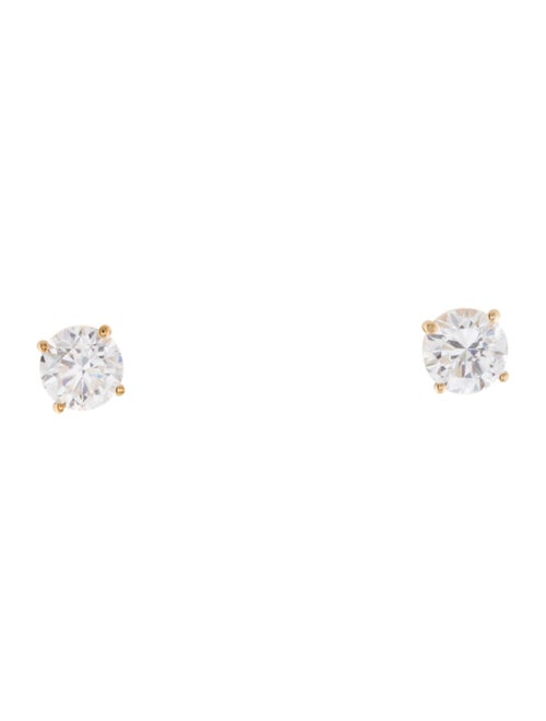 Earrings 14K 1.32ctw Lab-Grown Diamond Stud Earrings