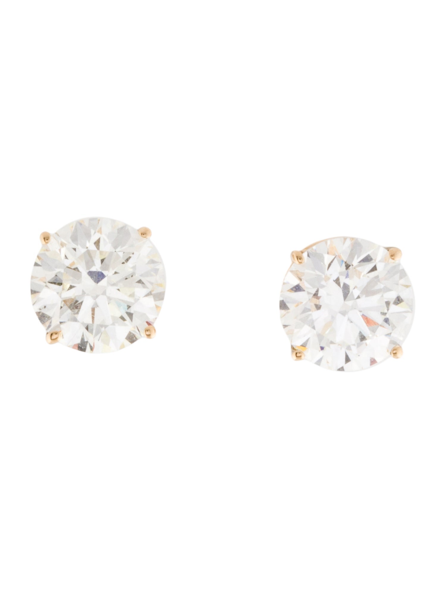 Earrings 14K 3.00ctw Lab-Grown Diamond Stud Earrings