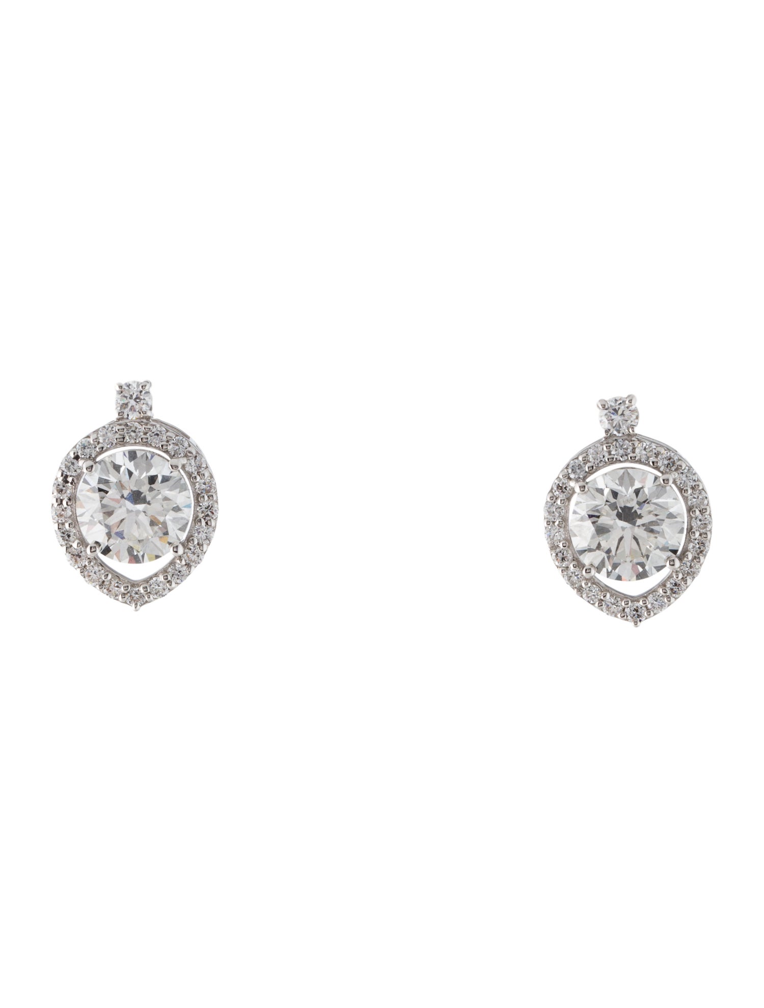 Earrings 14K 3.83ctw Lab Grown Diamond Stud Earrings