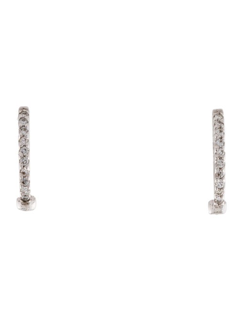Earrings 18K Diamond Huggies