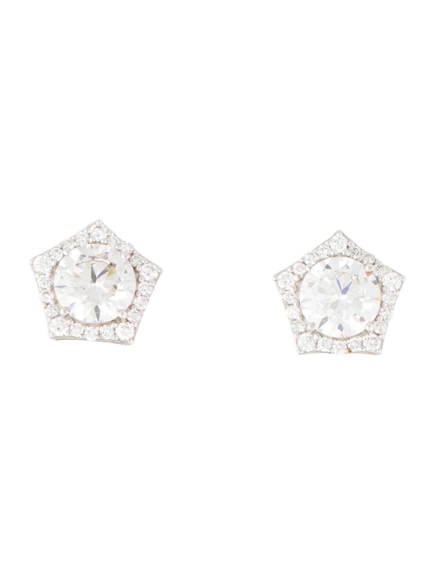 Earrings 14K 4.35ctw Lab-Grown Diamond Stud Earrings