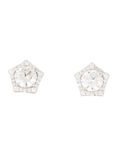 Earrings 14K 4.35ctw Lab-Grown Diamond Stud Earrings