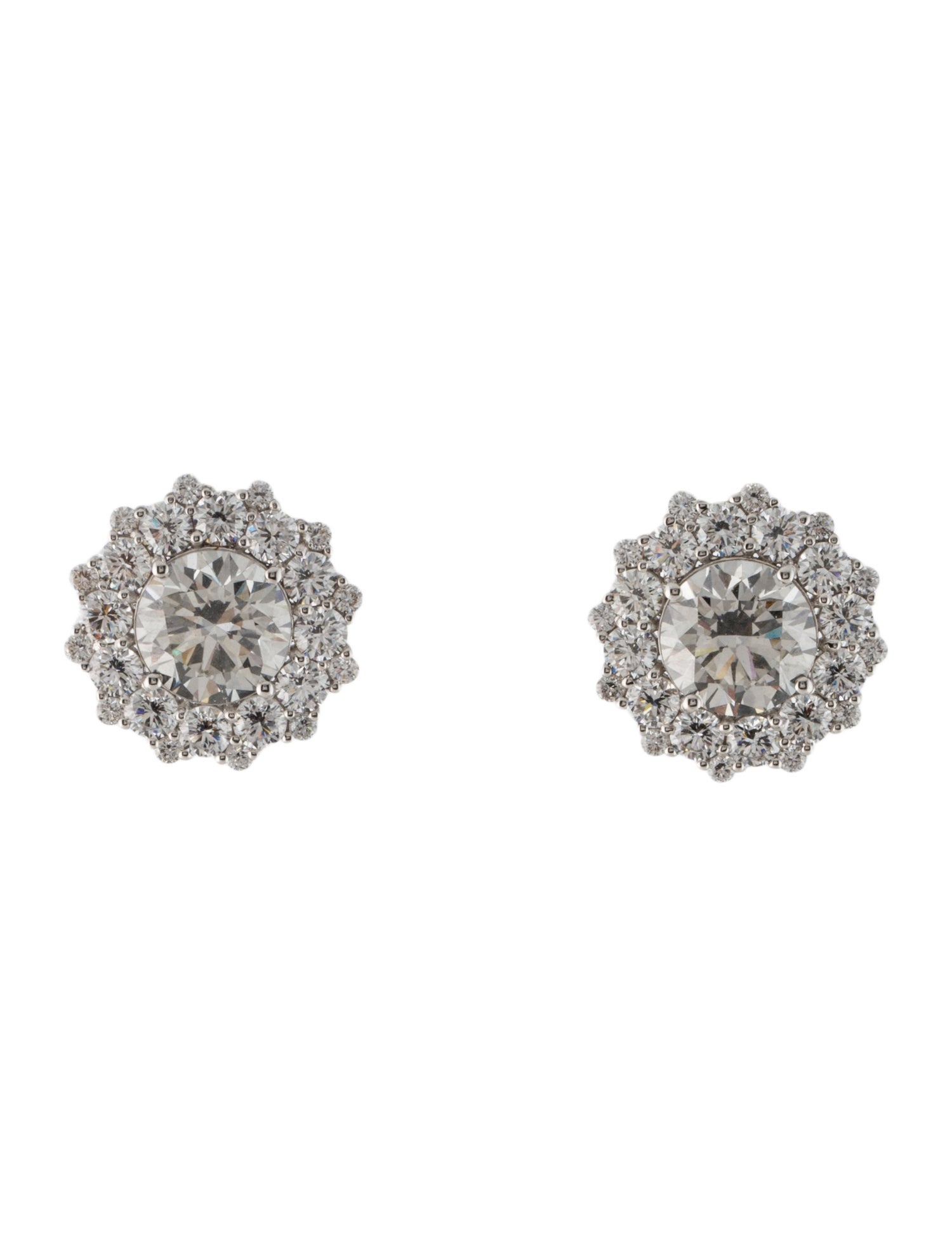 Earrings 14K 5.01ctw Lab-Grown Diamond Stud Earrings