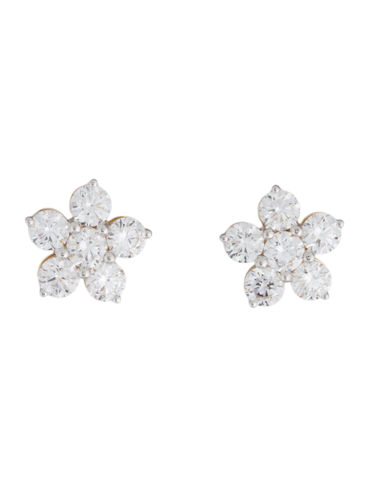 Earrings 14K 7.35ctw Lab-Grown Diamond Stud Earrings