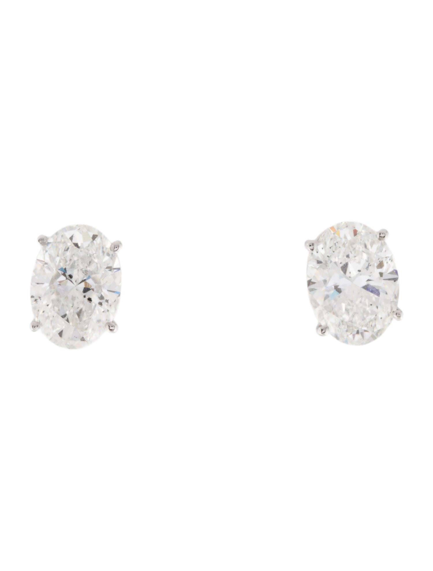 Earrings 14K 6.10ctw Lab-Grown Diamond Stud Earrings