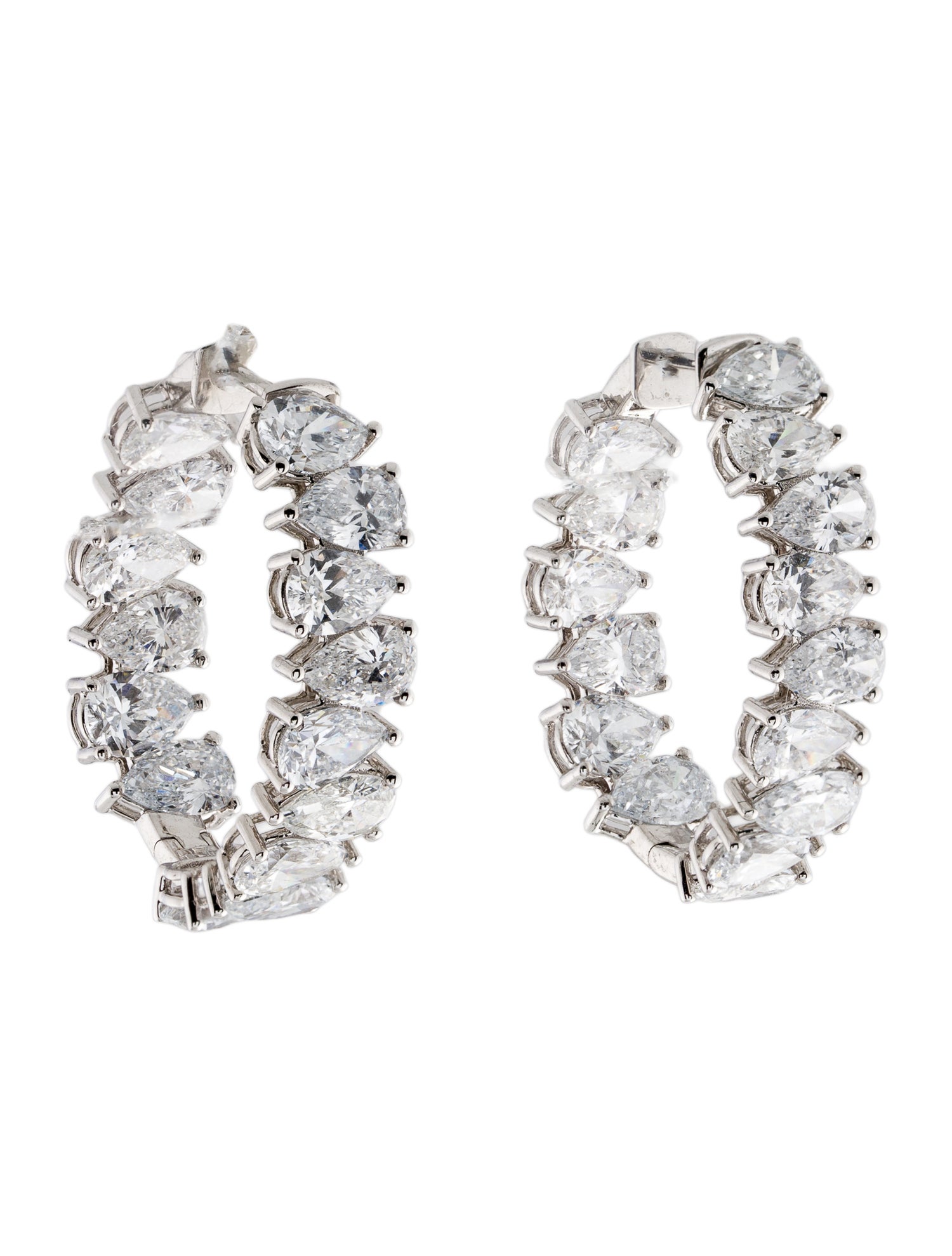 Earrings 14K 10.04ctw Lab-Grown Diamond Earclip