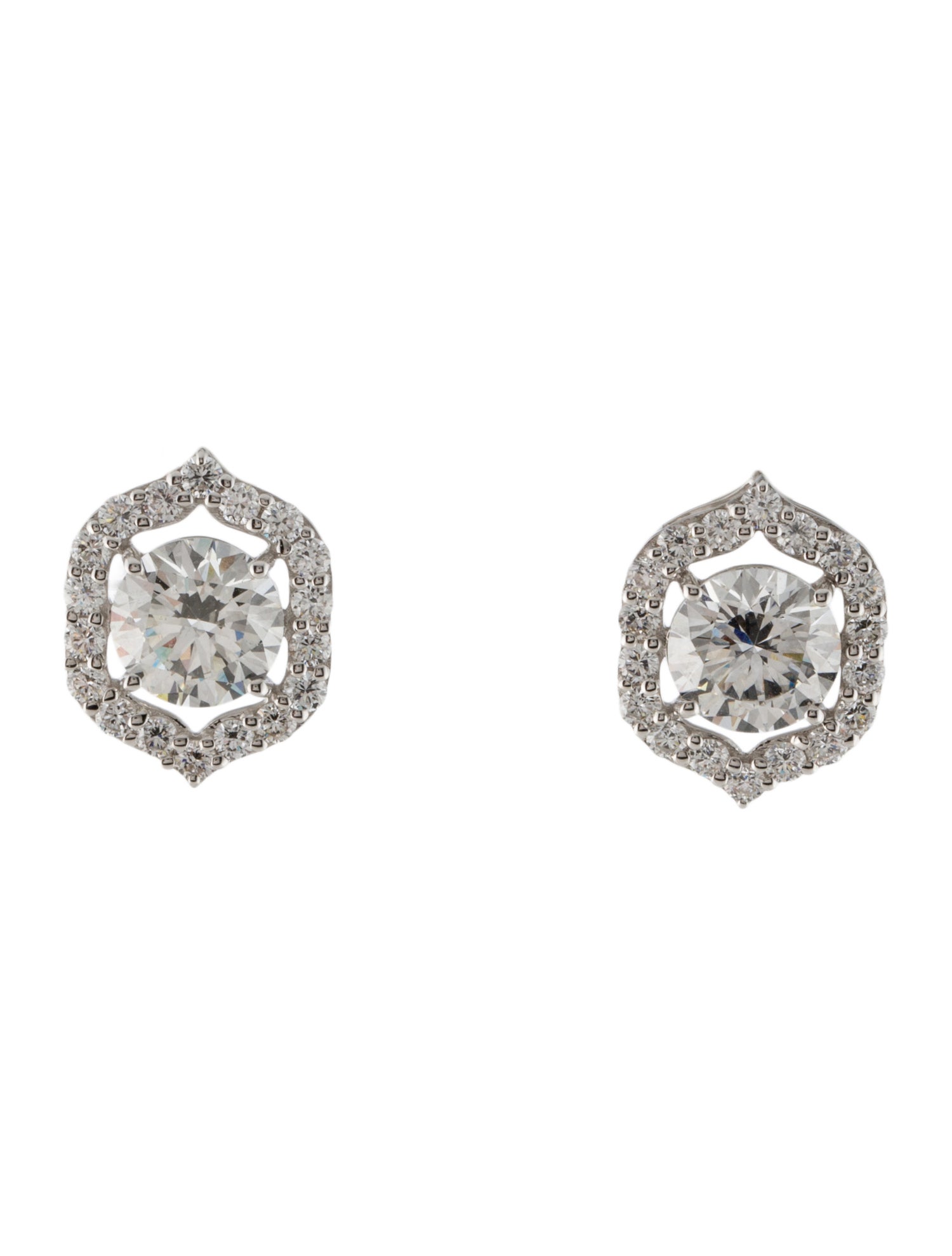 Earrings 14K 4.05ctw Lab-Grown Diamond Studs