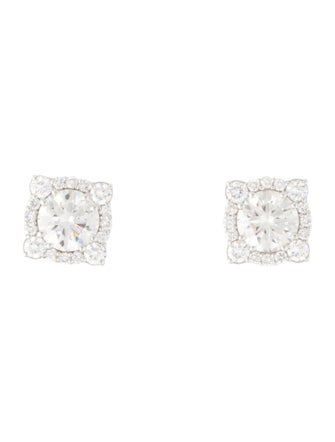 Earrings 14K 4.30ctw Lab-Grown Diamond Stud Earrings
