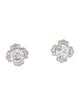 Earrings 14K 3.75ctrw Lab-Grown Diamond Stud Earrings