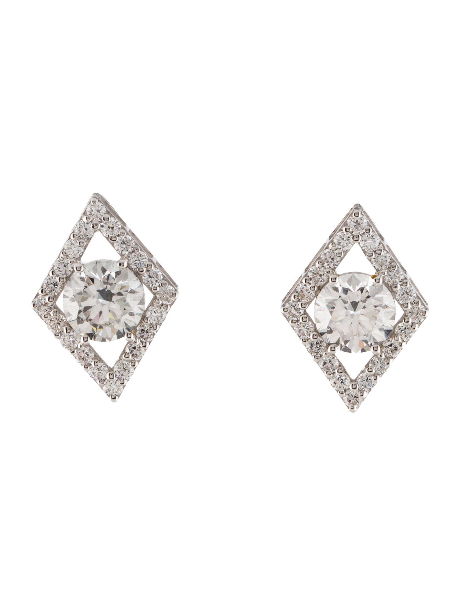 Earrings 14K 4.28ctw Lab-Grown Diamond Stud Earrings