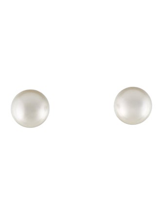 Earrings 18K Cultured Pearl Stud Earrings