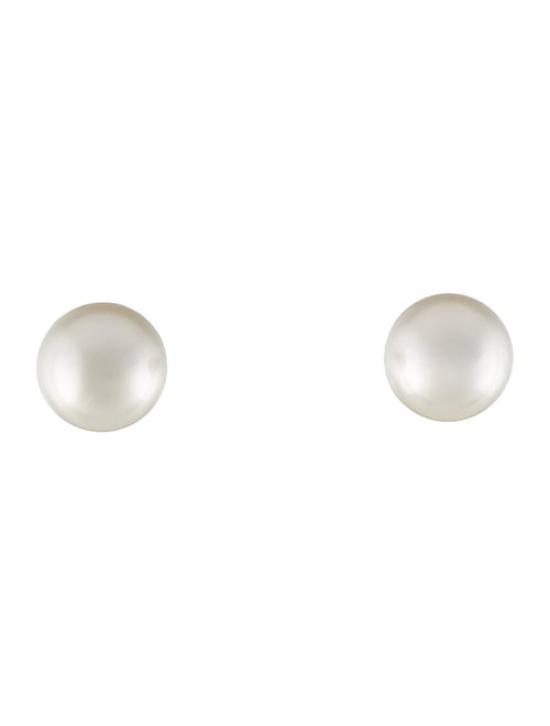 Earrings 18K Cultured Pearl Stud Earrings