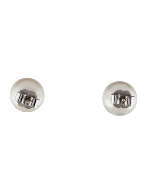 Earrings 18K Cultured Pearl Stud Earrings