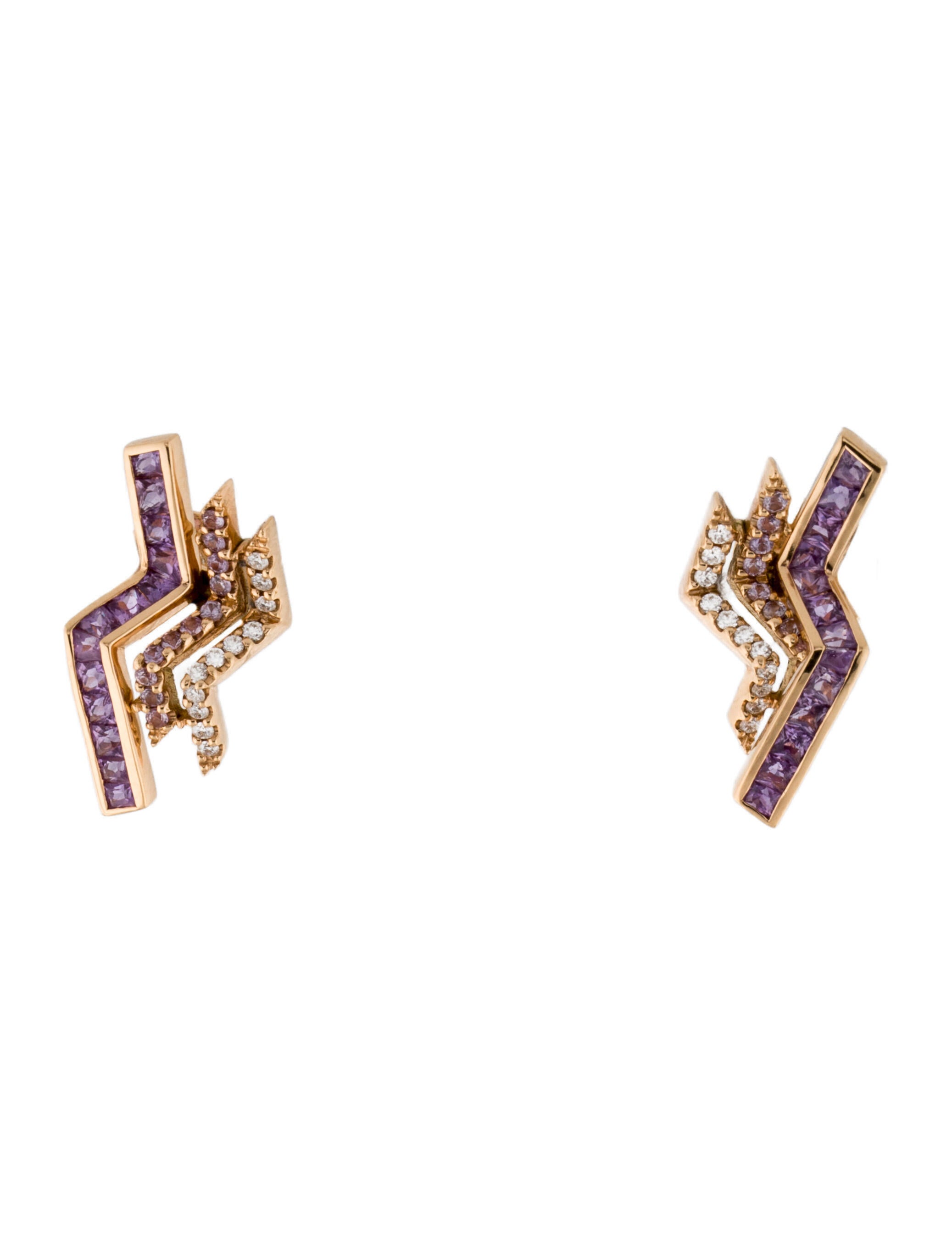 Earrings 14K Diamond Hoop