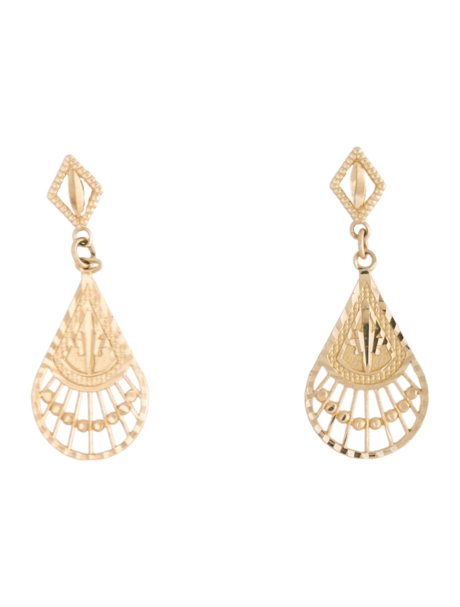 Earrings 14K Drop Earrings