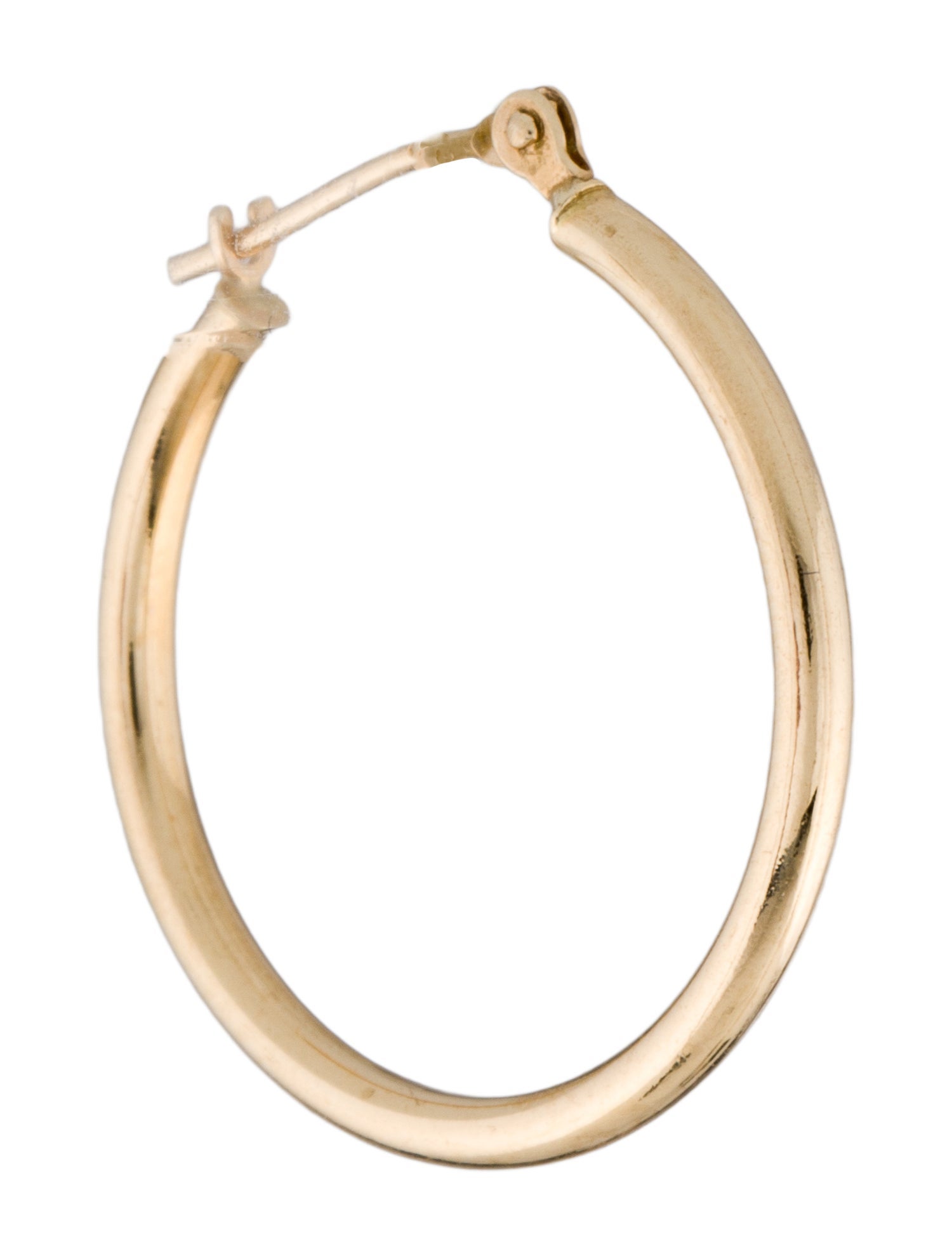 Earrings 14K Single Hoop