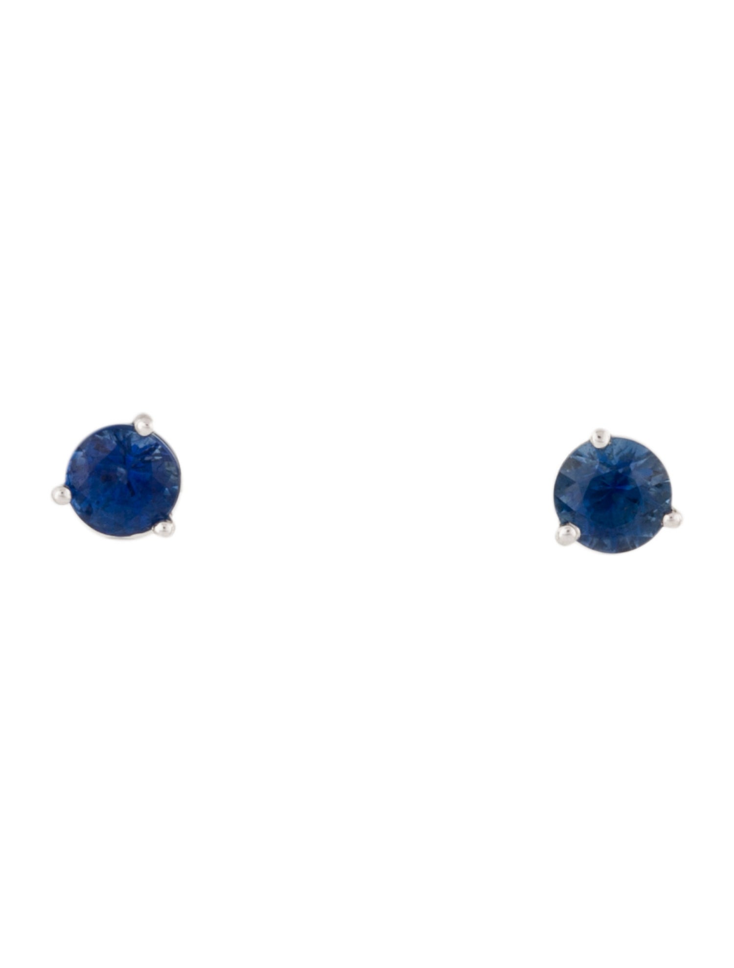 Earrings 14K Sapphire Stud Earrings