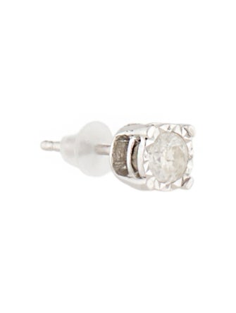 Earrings 10K Diamond Single Stud Earring