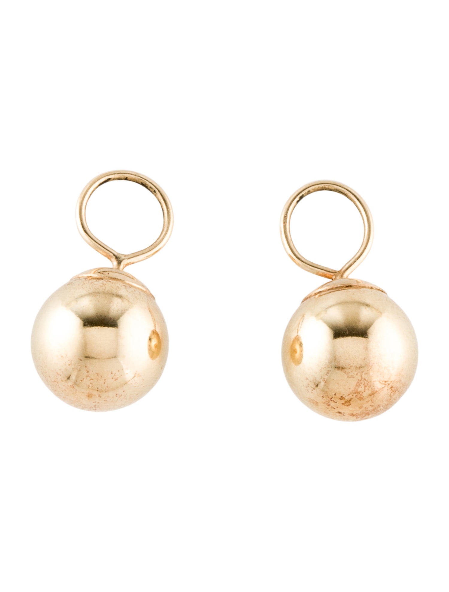 Earrings 14K Ball Drop Earring Enhancers