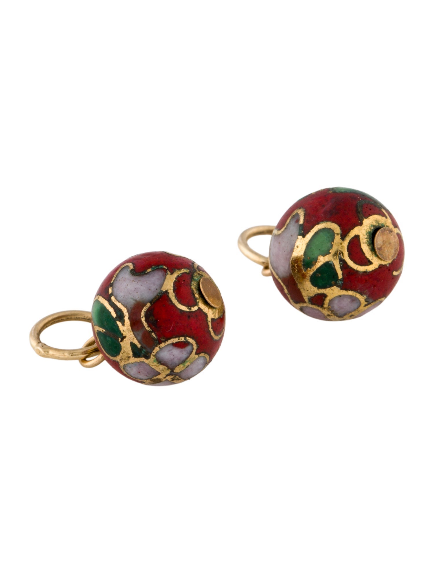 Earrings 10K Enamel Earring Enhancers