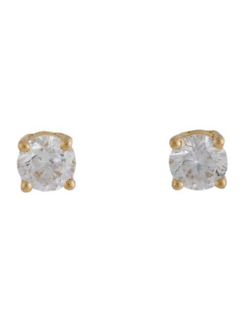 Earrings 18K Diamond Solitaire Studs