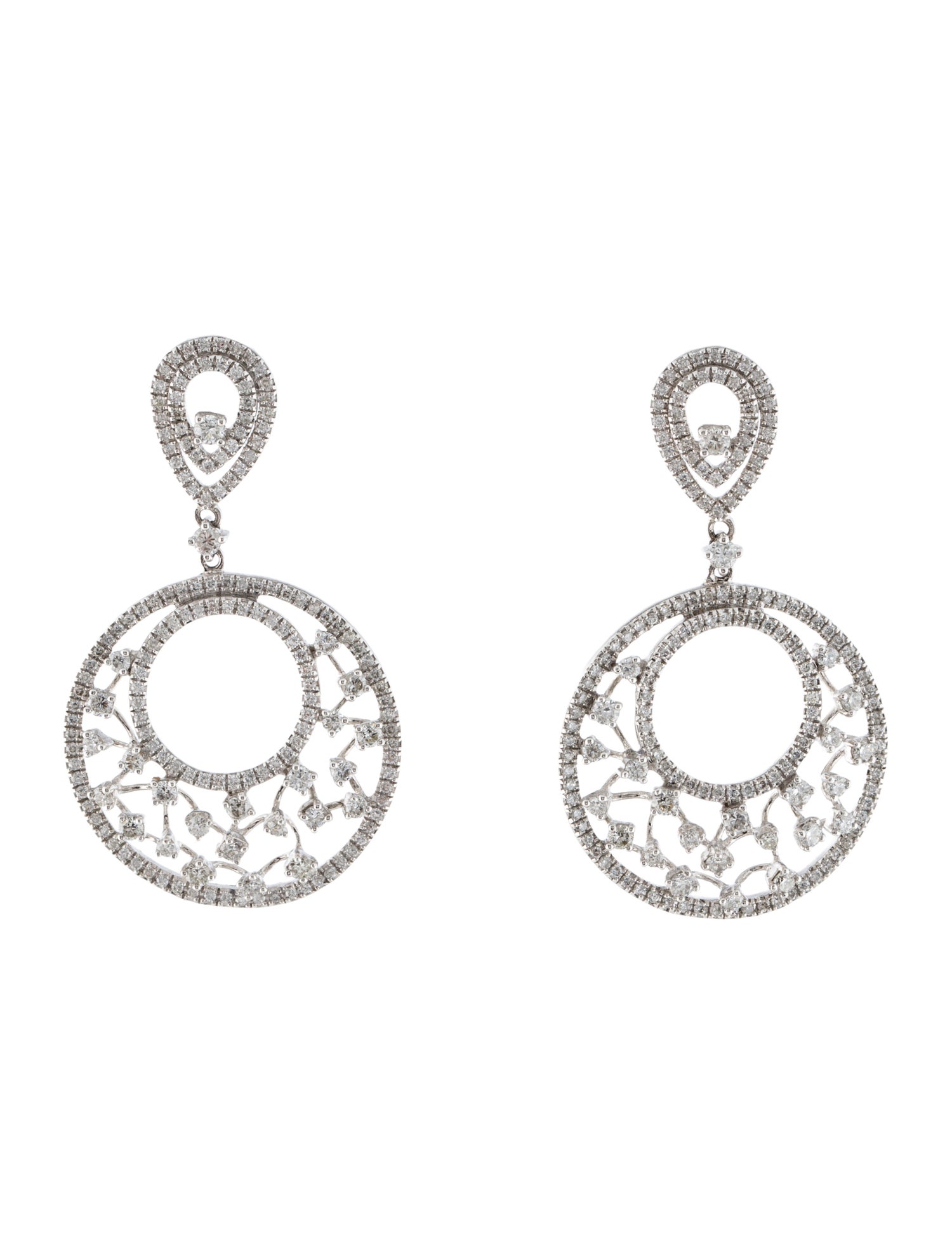 Earrings 14K 1.67ctw Diamond Drop Earrings